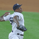 For some reason Aroldis Chapman is still in baseball nearly killing guys.